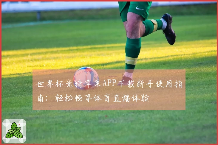 世界杯竞猜苹果APP下载新手使用指南：轻松畅享体育直播体验